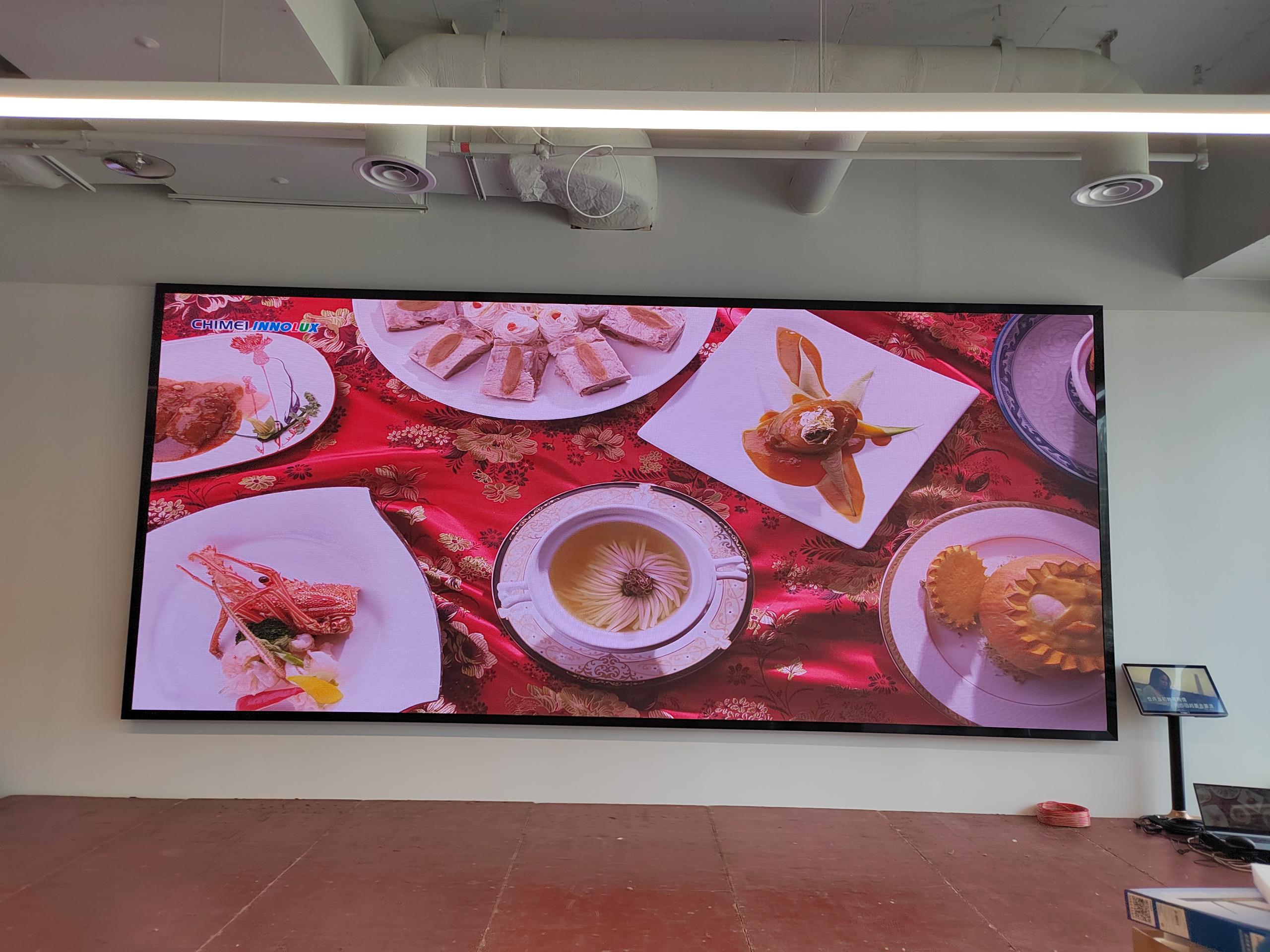 深圳南山展會展廳LED顯示屏P2.5高清顯示！